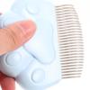 SWOOMEY 2-Piece Cat Comb for Long-Haired Cats, Cat Paw Shape view 4