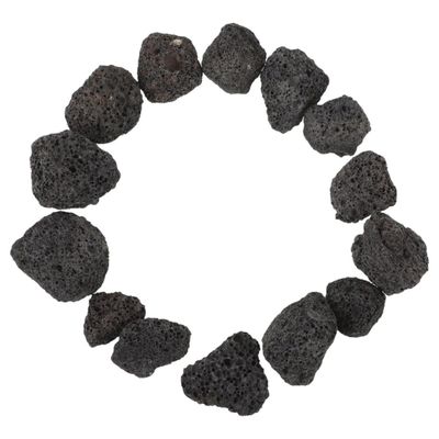 HAKIDZEL Black Volcanic Stones for Aquarium and Potted Plants