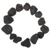 HAKIDZEL Black Volcanic Stones for Aquarium and Potted Plants view 1