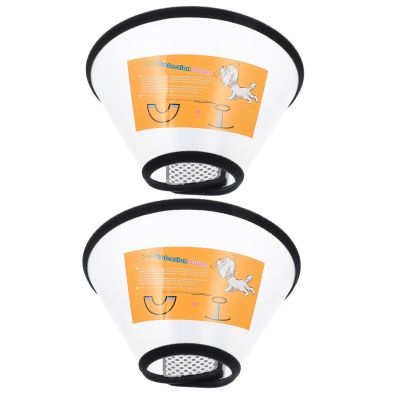 KJHBV 2-Pack Anti-Lick Collars for Cats and Dogs