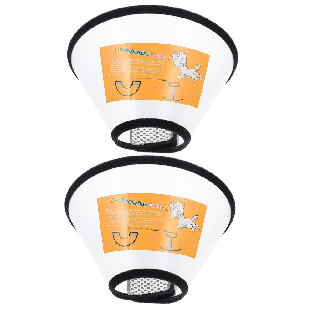KJHBV 2-Pack Anti-Lick Collars for Cats and Dogs