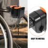ABS and Rubber Wheelchair Cup Holder, Christmas Gift Idea view 2