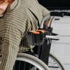 ABS and Rubber Wheelchair Cup Holder, Christmas Gift Idea view 4