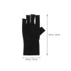 OATIPHO Fingerless UV Protection Gloves for Gel Nail Manicures, 2-Piece Set view 2