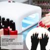 OATIPHO Fingerless UV Protection Gloves for Gel Nail Manicures, 2-Piece Set view 4
