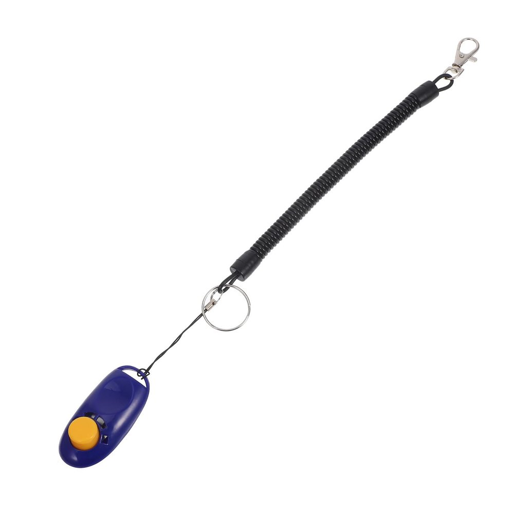MUCKLILY Versatile ABS Sound Trainer for Pet Behavior, Blue, with Loud Sound Function
