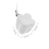 Abaodam 5-Pack PP Plastic Baby Tooth Storage Boxes with Hanging Cord, White Keepsake Boxes view 2
