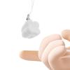 Abaodam 5-Pack PP Plastic Baby Tooth Storage Boxes with Hanging Cord, White Keepsake Boxes view 3