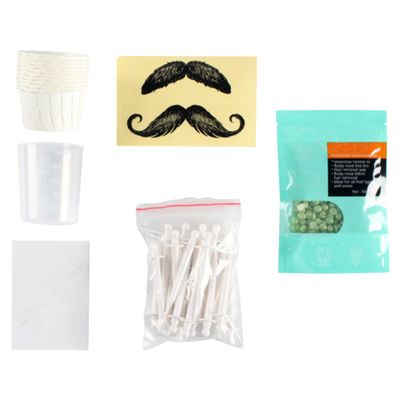 TEHAUX Nose Hair Wax Applicator Set with 6 Wax Sticks and Silicone