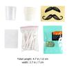 TEHAUX Nose Hair Wax Applicator Set with 6 Wax Sticks and Silicone view 2