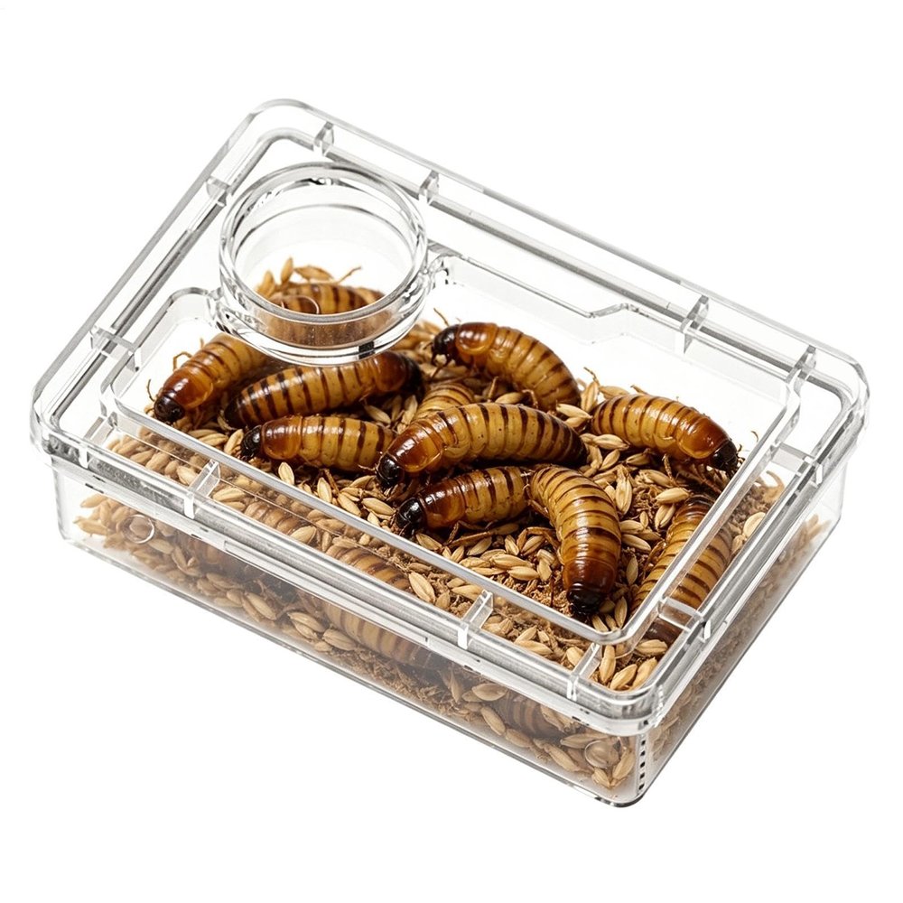 Generic Reptile Bowl 3.74 X 2.76 Inches Polystyrene Feeding Dish