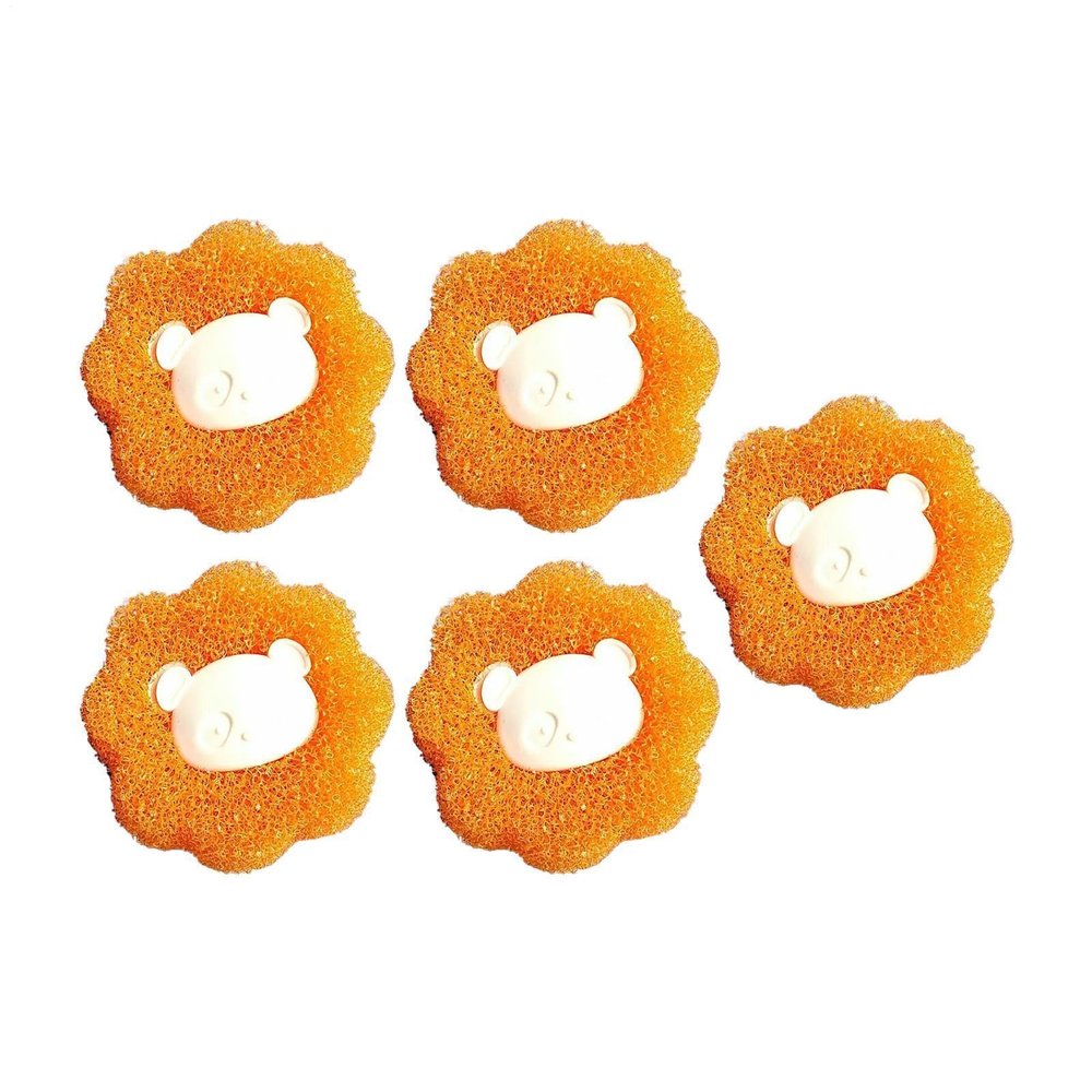 Reusable Pet Hair Remover Balls for Washing Machines, Bear Design