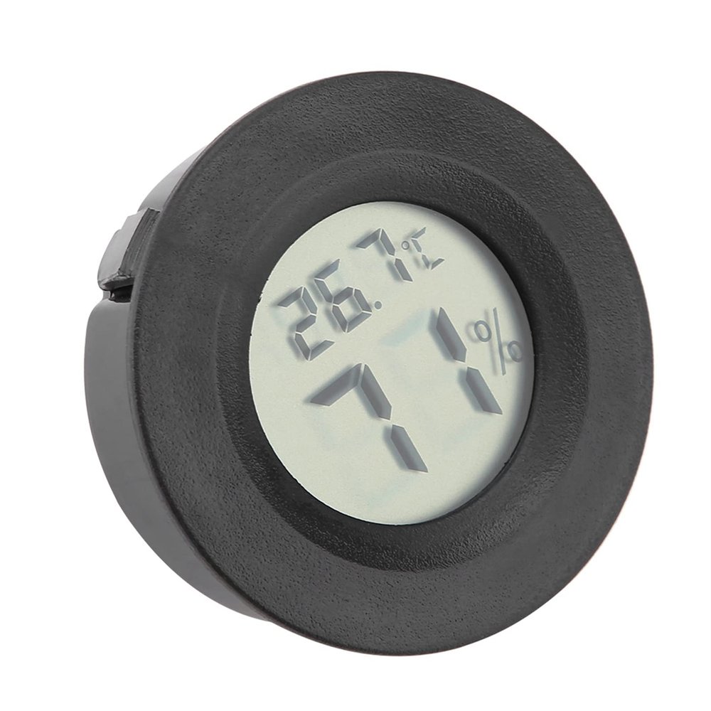 Alomejor Mini Reptile LCD Hygrometer