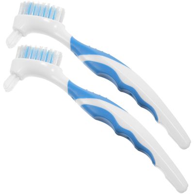 JECOMPRIS 2-Pack Cleaning Brushes for Water Turtles, Double-Sided Plastic Brushes