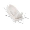 TOMETURE 20-Piece Plastic End Caps for Roller Blind Rods, White view 2