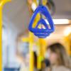 Bus Grab Ring for Subway and Bus, Plastic, Blue, Comfortable Grip view 4