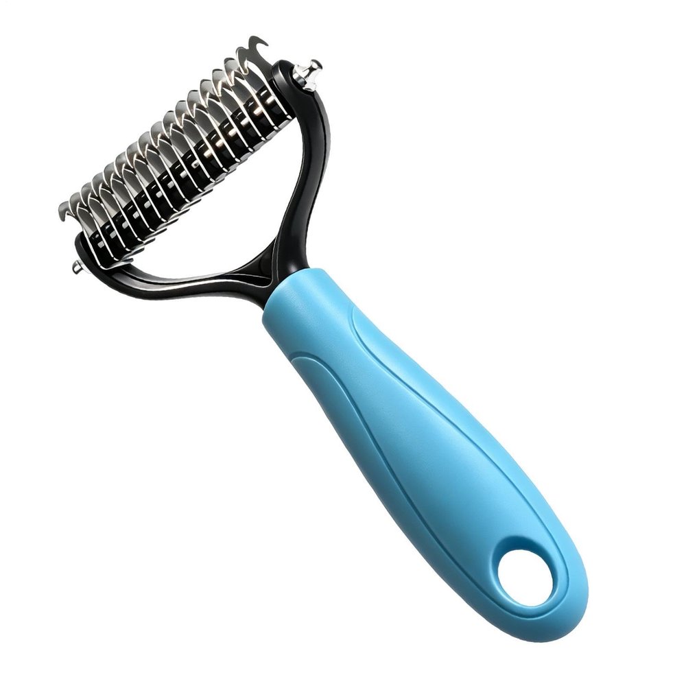 Generic Double-Sided Dog Undercoat Rake