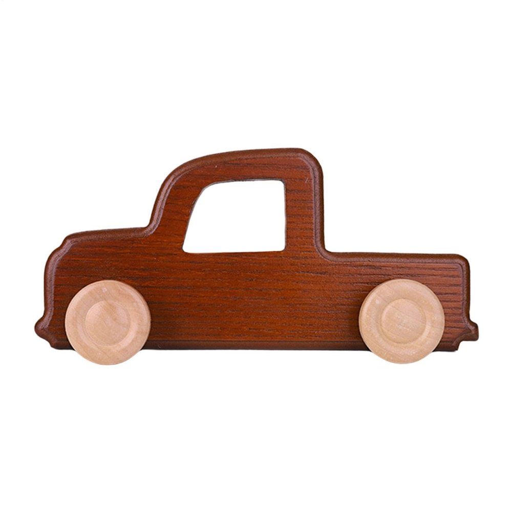 Car-Shaped Wooden Wall Rack