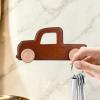 Car-Shaped Wooden Wall Rack view 3