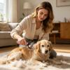 Double-Sided Undercoat Rake for Dogs view 2