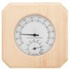 Mokuyary 2-in-1 Sauna Hygrothermometer and Sand Timer Set, Solid Pine Wood view 3