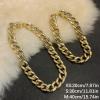 Xinsheinelry Gold Chain Collar for Dogs view 3