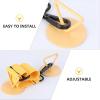 HYTROVE Adjustable Pet Door Strap, Yellow, No-Drill Door Stopper view 3