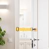 HYTROVE Adjustable Pet Door Strap, Yellow, No-Drill Door Stopper view 4