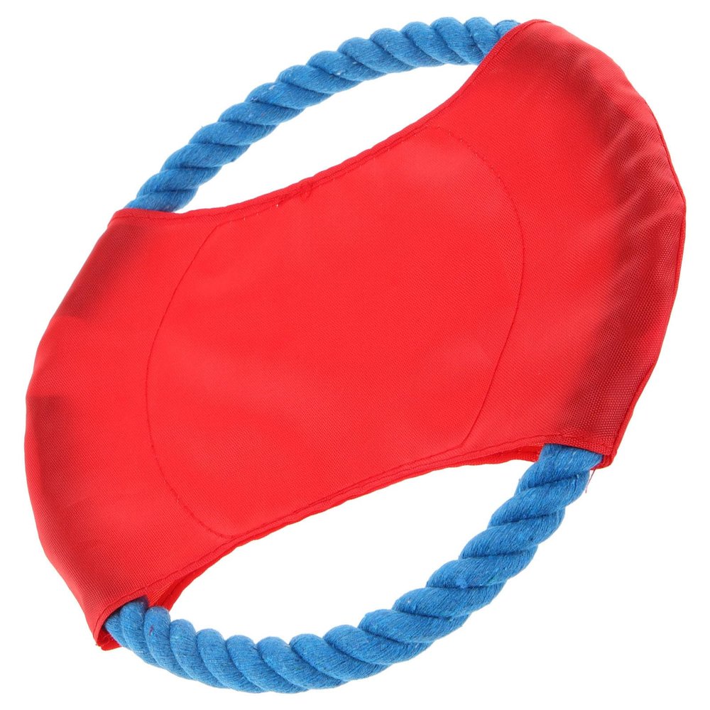 Happyyami Soft Samoyed Color Retriever Bite-Resistant Frisbee Toy