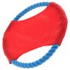 Happyyami Soft Samoyed Color Retriever Bite-Resistant Frisbee Toy view 1