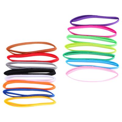 IMIKEYA 15-Piece Adjustable Nylon Identification Collars for Newborn Puppies and Kittens, Assorted Colors