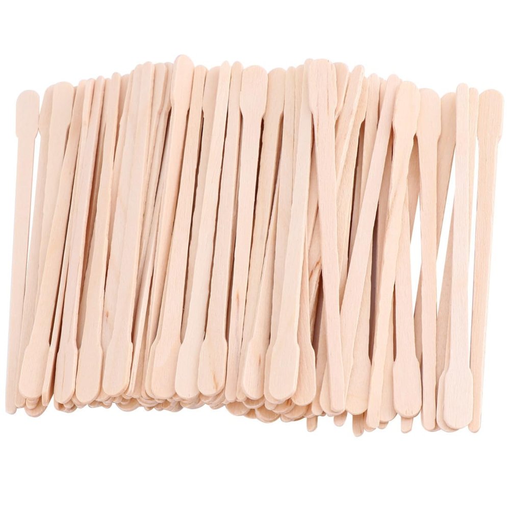 600 Wooden Wax Sticks for At-Home Hair Removal