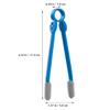 LALAFINA 2-Piece Soft Pet Tear Stain Comb, ABS and Polyethylene, Portable Design for Dogs and Cats view 2