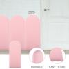 TIDTALEO Self-Adhesive PVC Padded Wall Stickers for Baby Rooms, Pink view 4