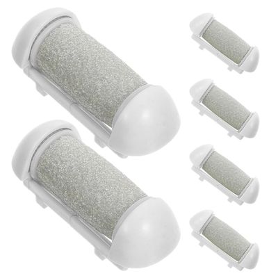ABOOFAN Electric Callus Remover Replacement Roller Heads, 6 Count