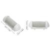 ABOOFAN Electric Callus Remover Replacement Roller Heads, 6 Count view 2