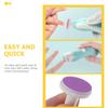 CHICAMPERA 18-Piece Baby Nail File Sanding Heads, Random Color view 3