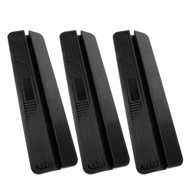 JECOMPRIS 3-Pack Sturdy PP Dog Threshold Ramps, Easy-Install Door Protection for Pets and Babies