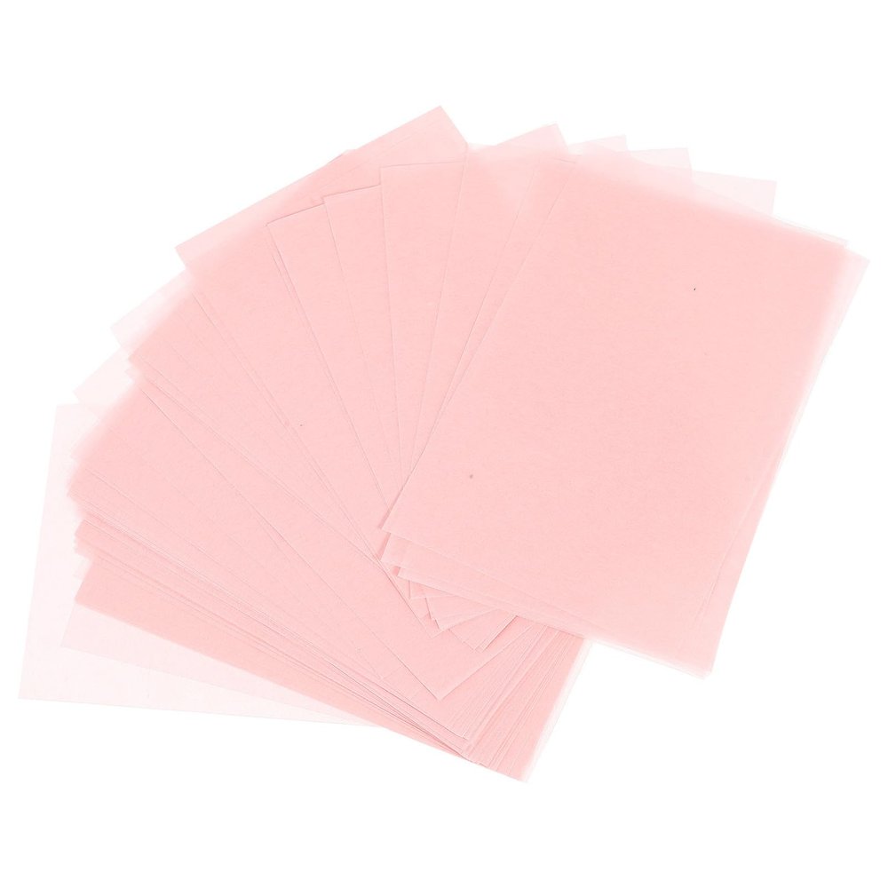 TEHAUX Elegant Facial Oil-Absorbing Paper, 2,200 Sheets, Pink