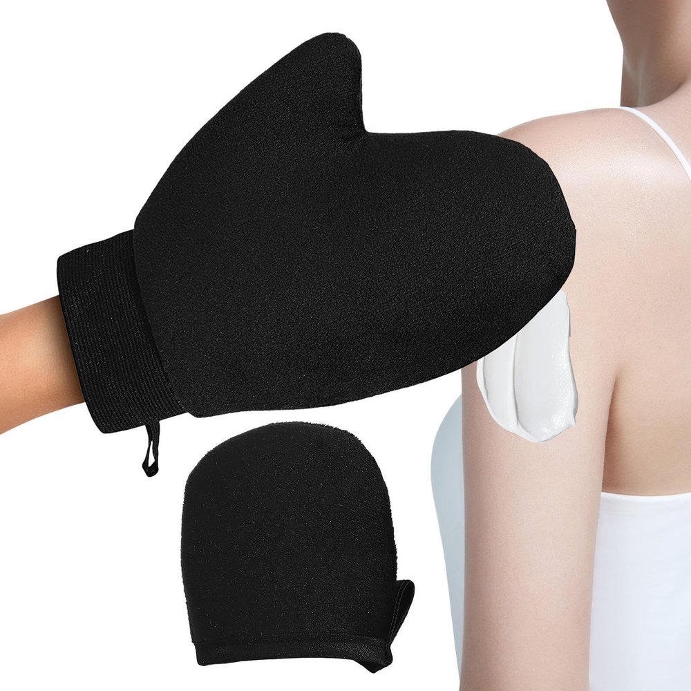 Reusable Self-Tanning Mitt, Machine Washable, Flocked