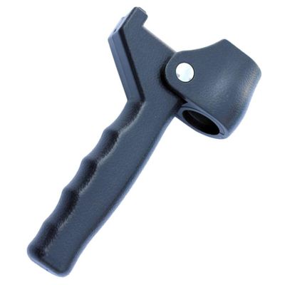 OATIPHO Replacement Crutch Handle, Non-Slip Plastic Grip with Ergonomic Groove for 22 mm Walking Sticks