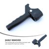 OATIPHO Replacement Crutch Handle, Non-Slip Plastic Grip with Ergonomic Groove for 22 mm Walking Sticks view 3