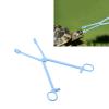 Vistreck Blue Plastic Pet Clip for Feeding Snakes, Lizards, and Reptiles view 2