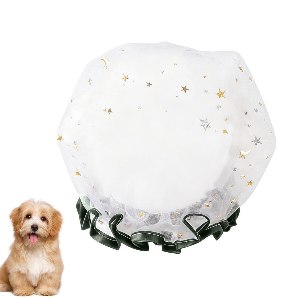 Dog Head Mesh Muzzle - Soft Breathable Feeding Guard
