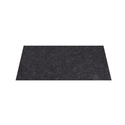 Vibsky Large Washable Substrate Mat for Reptiles, Soft Carpet Insert for Bearded Dragons, Snakes, and Turtles, Black