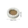 Hedgehog Bed, Floral Pattern, Breathable, Cute, Round, Universal view 4
