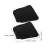 COOPHYA 2-Pack Sponge Hair Dryer Diffuser Covers, Black view 2