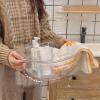 Transparent PET Plastic Wash Basin, Portable, Large Capacity, Versatile, Modern Design view 2