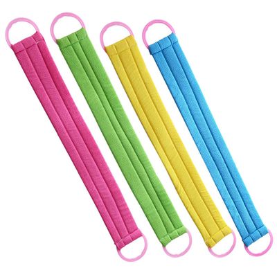 Baluue Cotton and Polyester Back Scrubbers, 4-Pack
