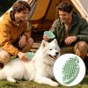 Dog Wash Brush | Non-Slip Grip with Dual-Sided Comb view 3